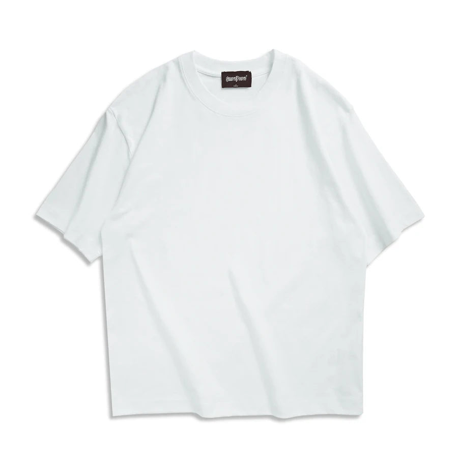 WAVLATII Übergroße Sommer-T-Shirts für Frauen und Männer, braun, lässig, weiblich, koreanische Streetwear-Tees, Unisex, Basic, einfarbig, junge, coole Oberteile