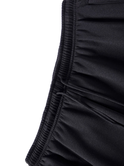 Herren-Sweatpants mit mehreren Taschen, Herbst-Winter, Kordelzug, gerader Schnitt, Lauf-Jogger, Sport-Fitnesshose, lose Herrenhose