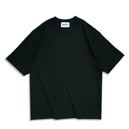 WAVLATII Übergroße Sommer-T-Shirts für Frauen und Männer, braun, lässig, weiblich, koreanische Streetwear-Tees, Unisex, Basic, einfarbig, junge, coole Oberteile